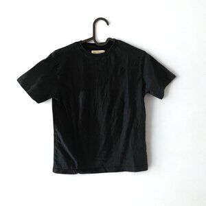 ZARA Kids Black Cotton T-Shirt – Size 8/9